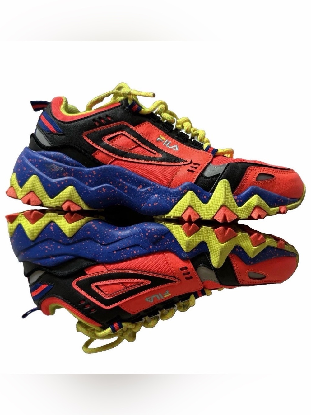 FILA Trail Shoes Womens Size 7.5 Multicolor Running Lug Sole 5JM00950-808